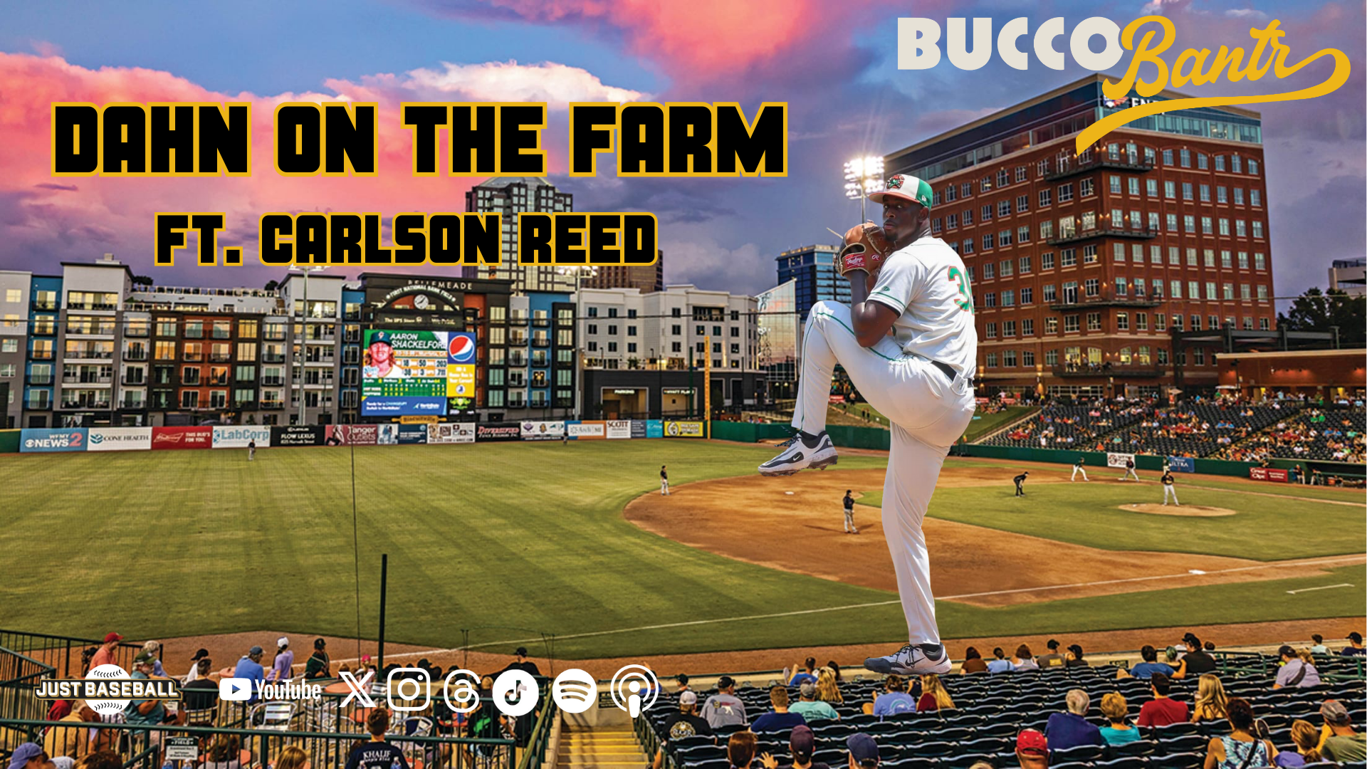 CARLSON REED JOINS THE SHOW! – Bucco Bantr