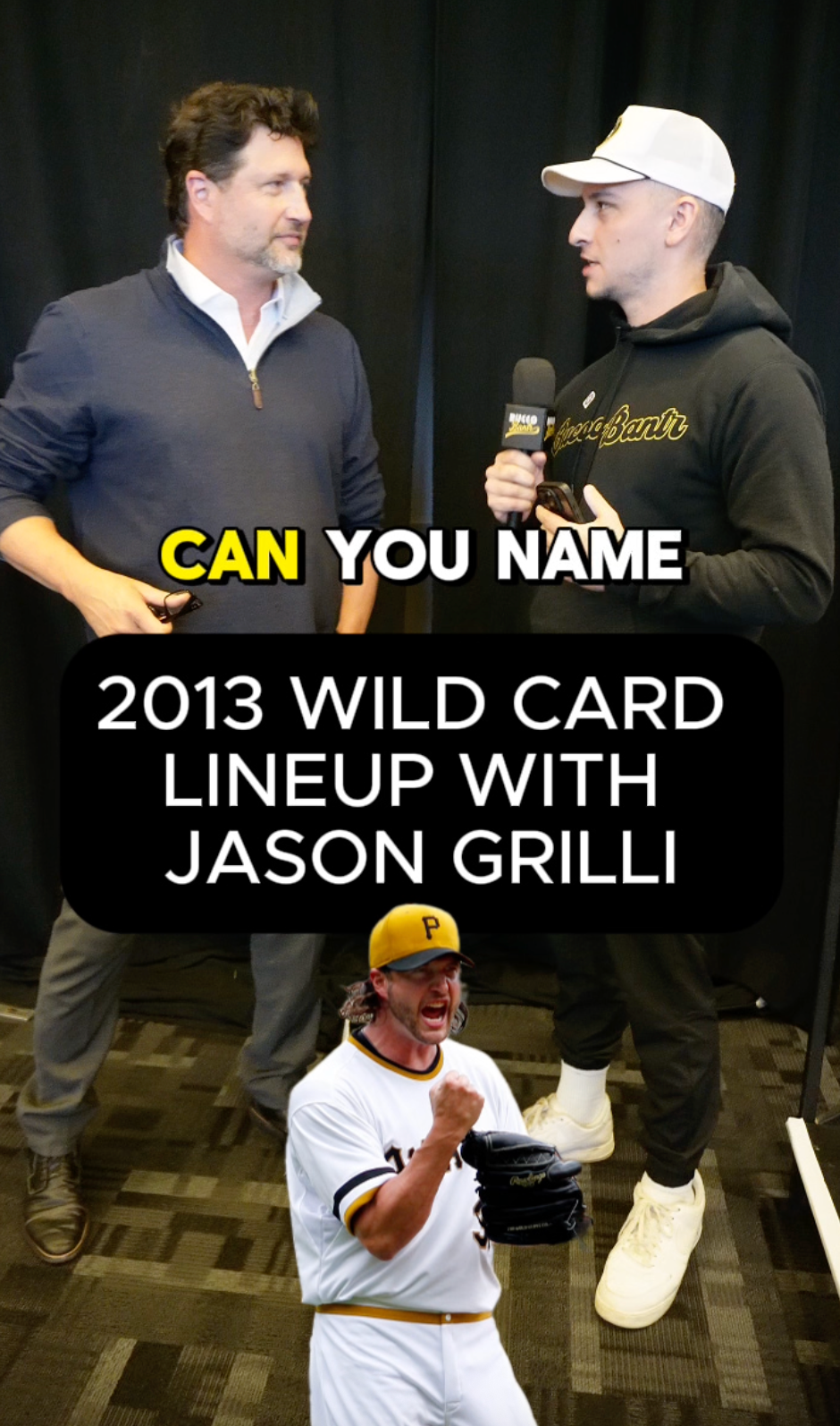2013 WILD CARD GAME TRIVIA WITH JASON GRILLI