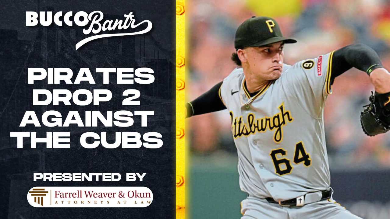 Pirates Drop 2 of 3 to Cubs