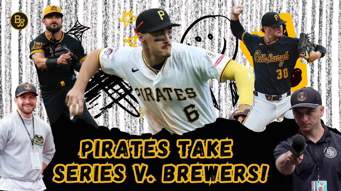 Pirates take 2 of 3 from Brewers!