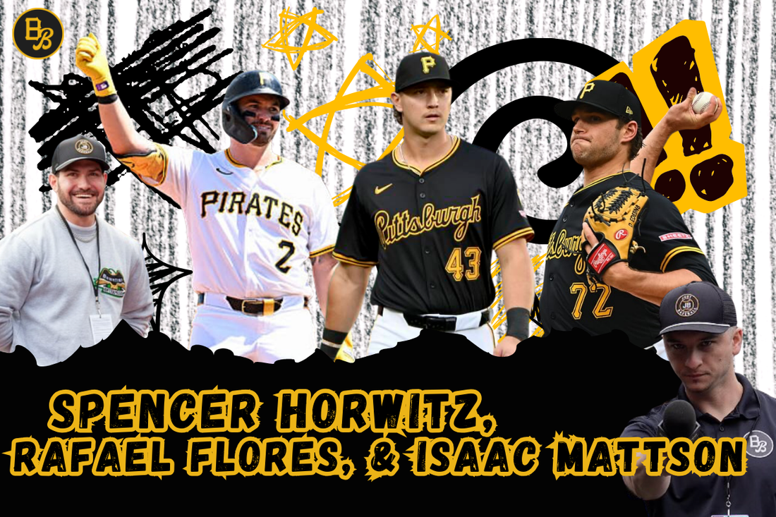 Bucco Bantr Interview Series Pt. 2 | Spencer Horwitz, Rafael Flores &amp; Isaac Mattson at Pirates Fest