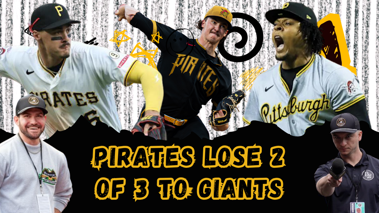 Pirates lose 2 of 3 to Giants