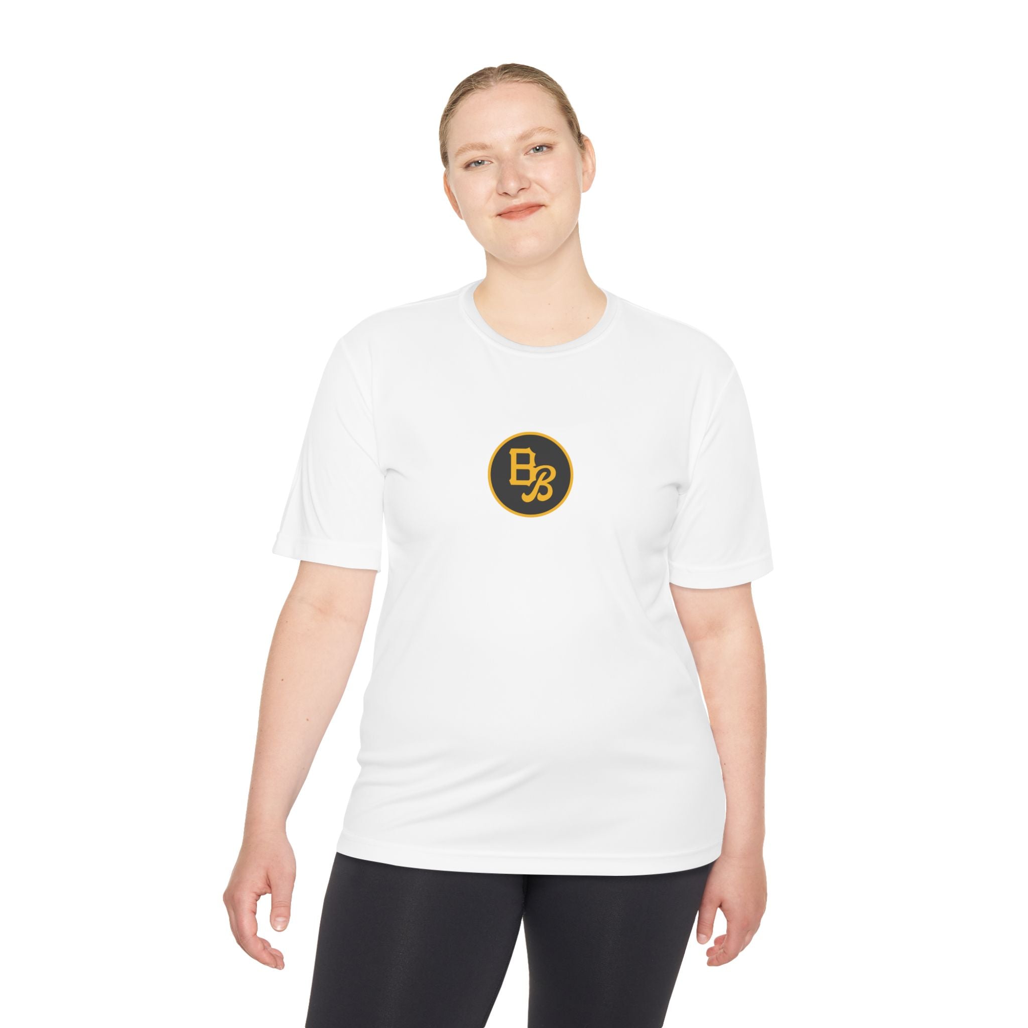 BB Logo Performance Tee — Moisture-Wicking Athletic Shirt