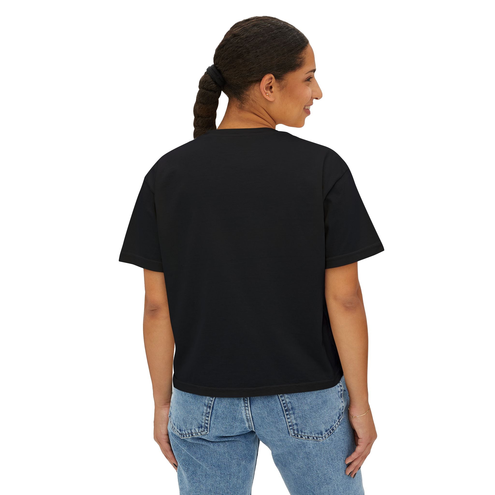 Bantr Script Women's Boxy Tee