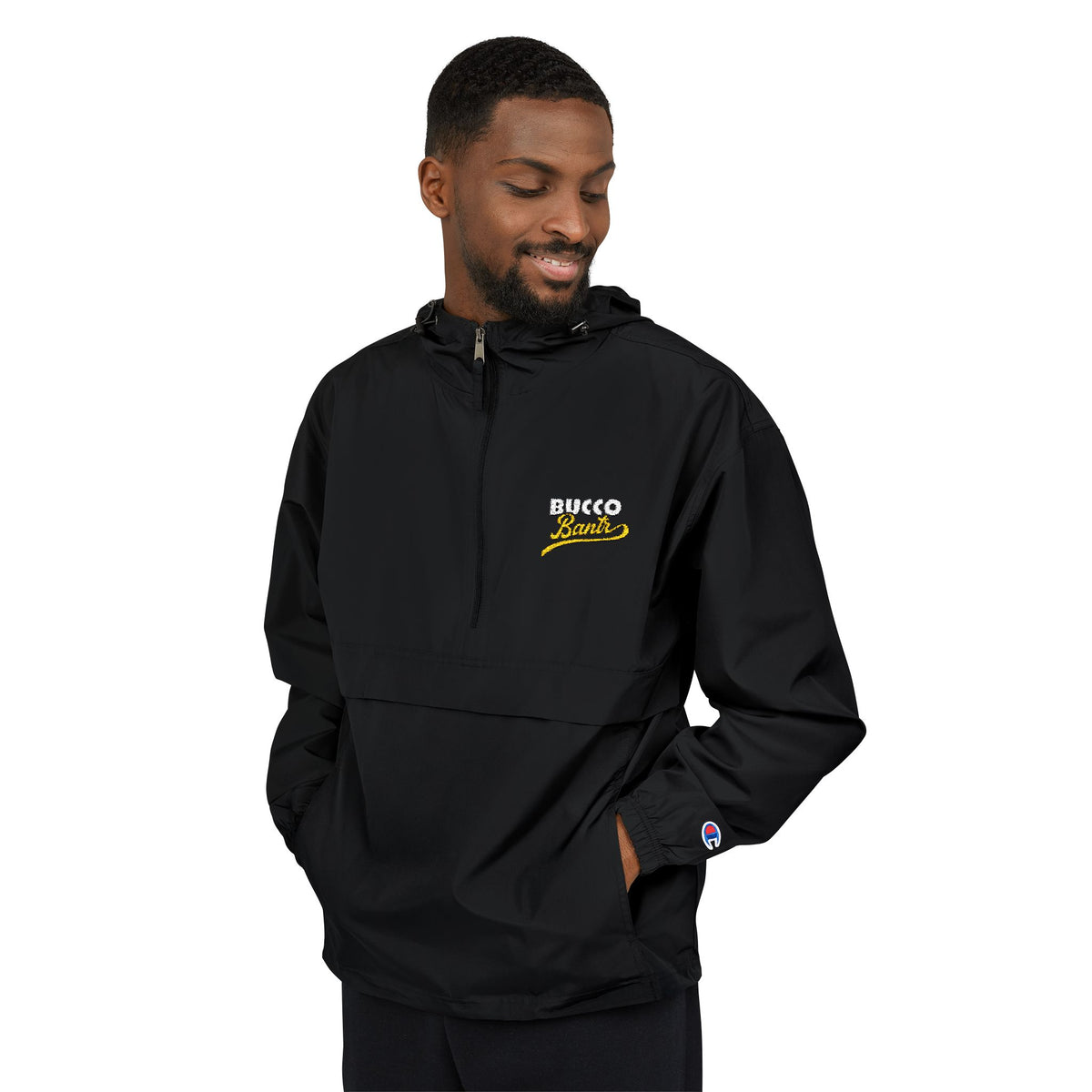 Stacked Logo Champion Anorak Jacket