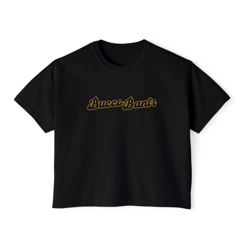 Bantr Script Women's Boxy Tee
