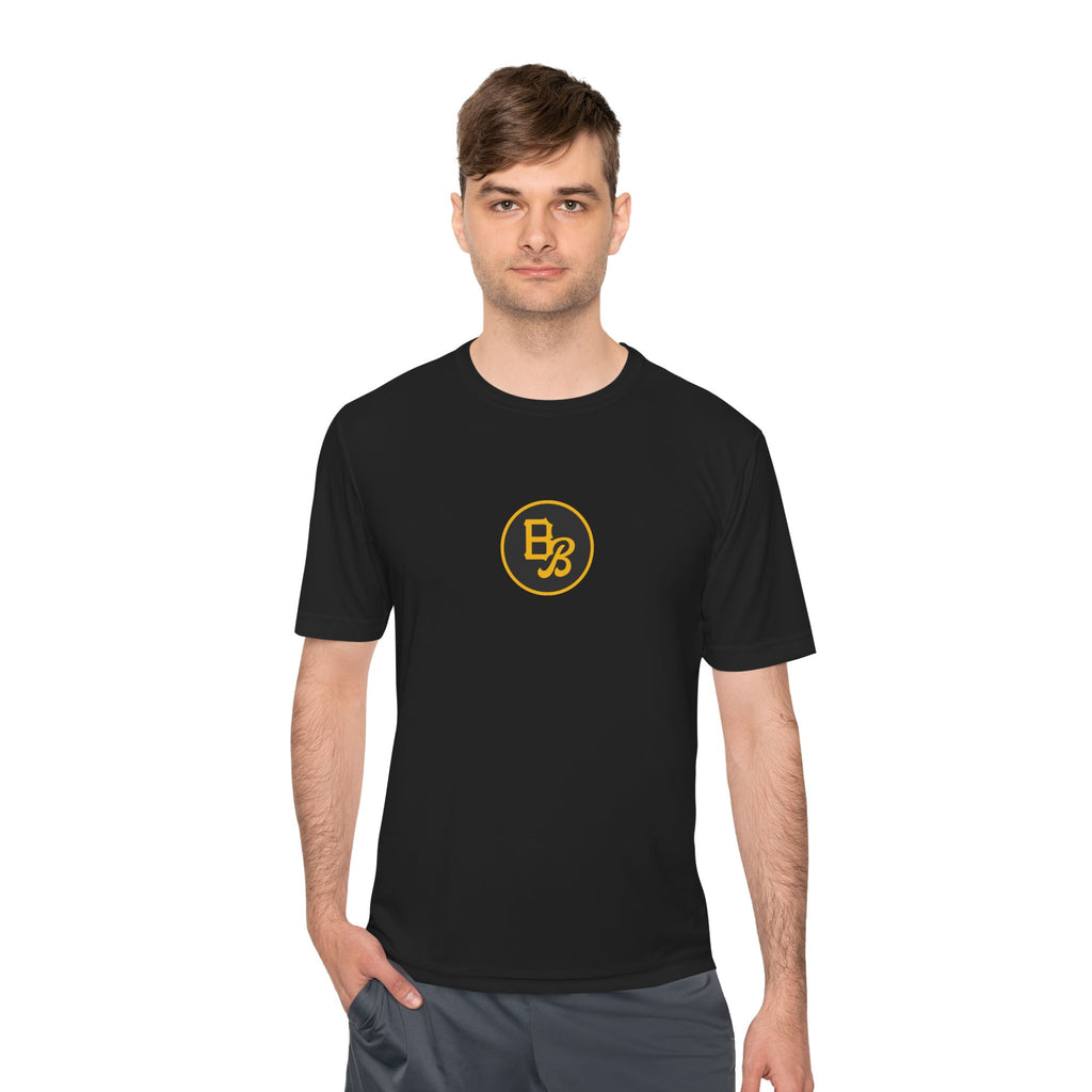 BB Logo Performance Tee — Moisture-Wicking Athletic Shirt