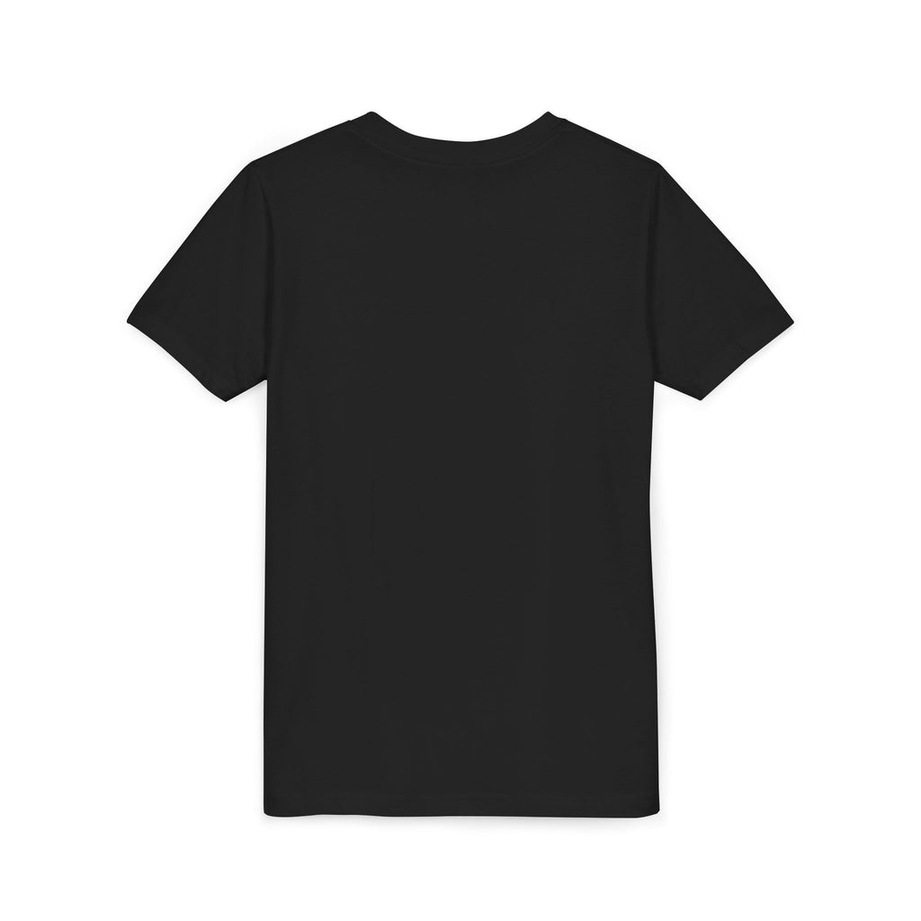 Bucco Bantr Youth Tee — Retro Script Kids T‑Shirt (Black & Gold)