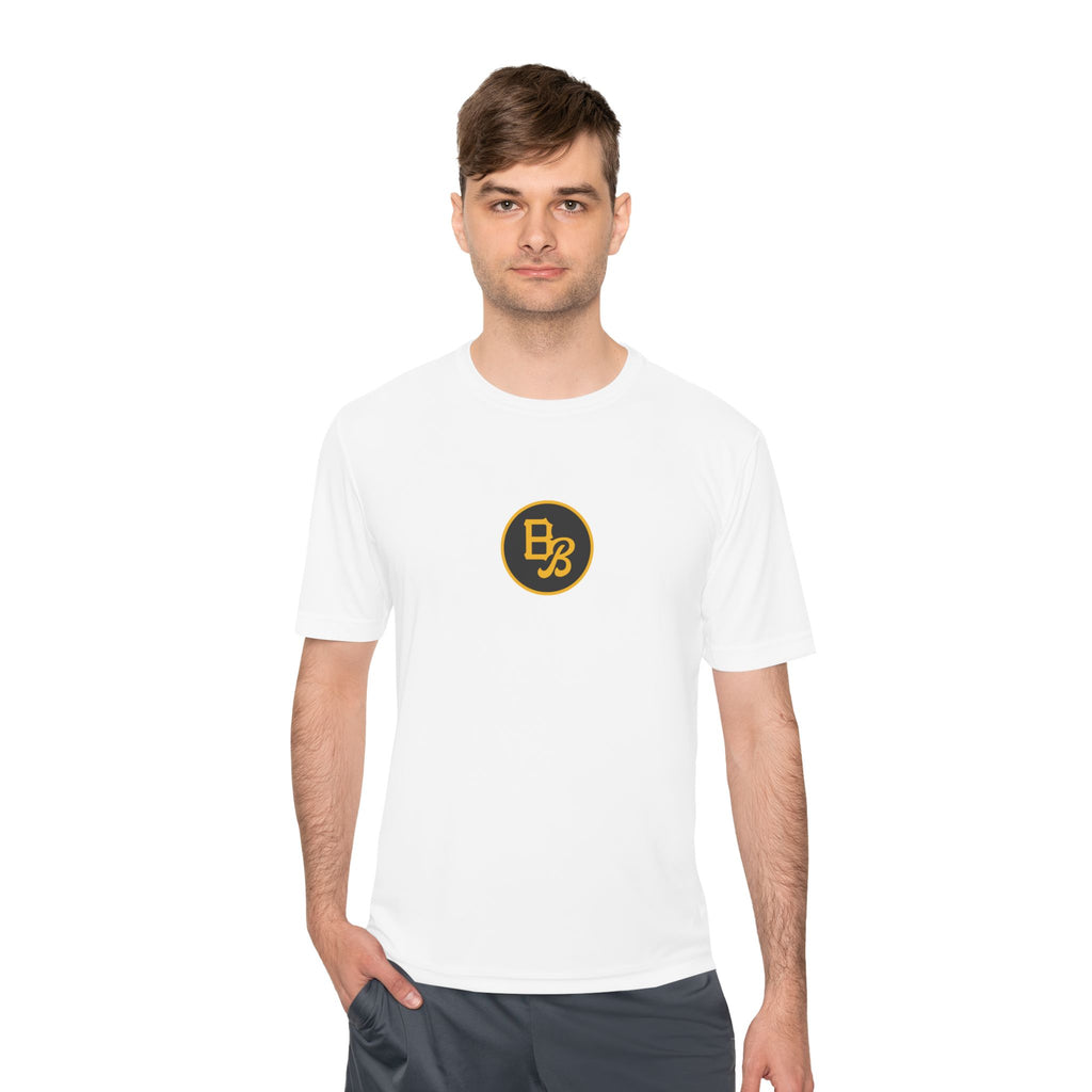BB Logo Performance Tee — Moisture-Wicking Athletic Shirt