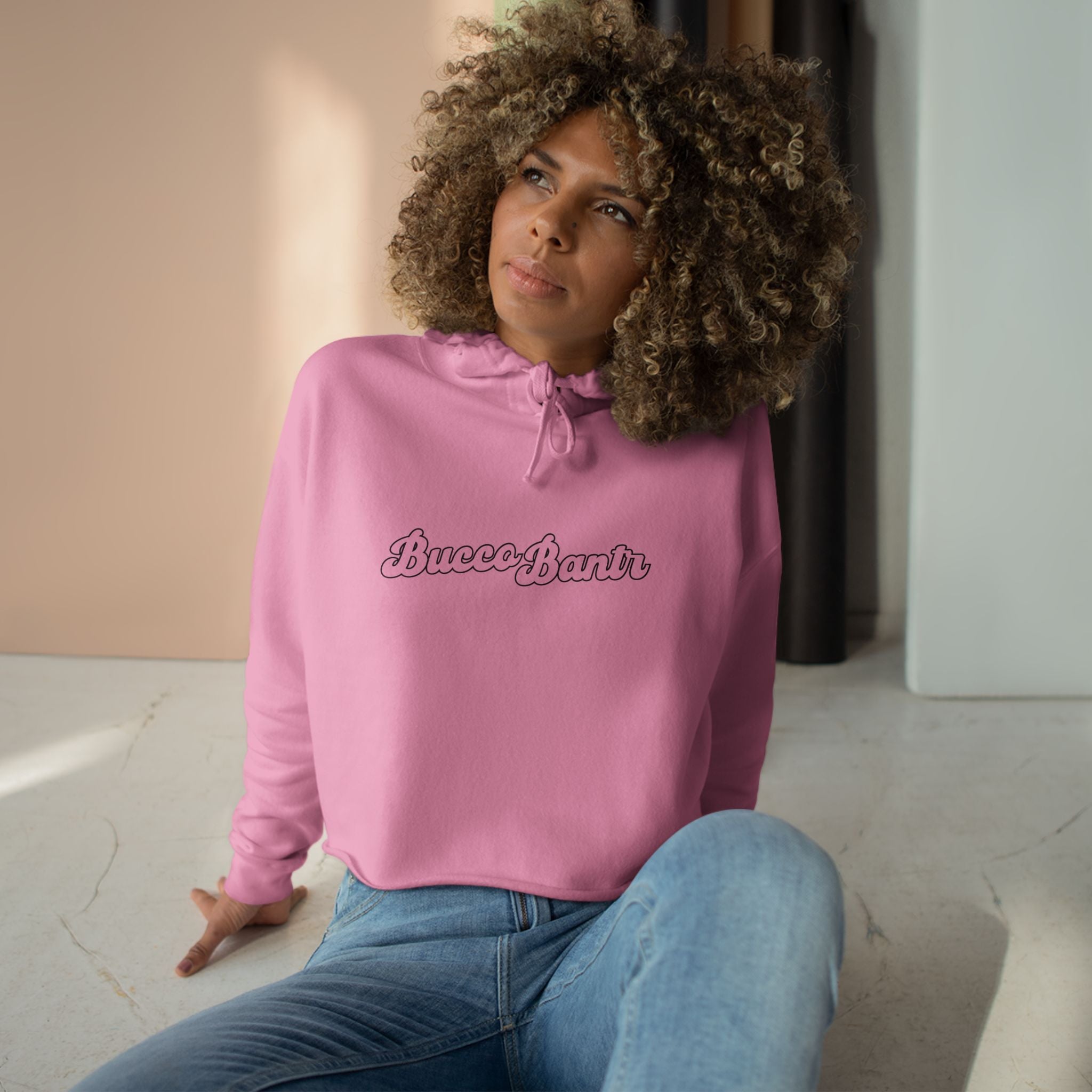 Girls Crop Hoodie