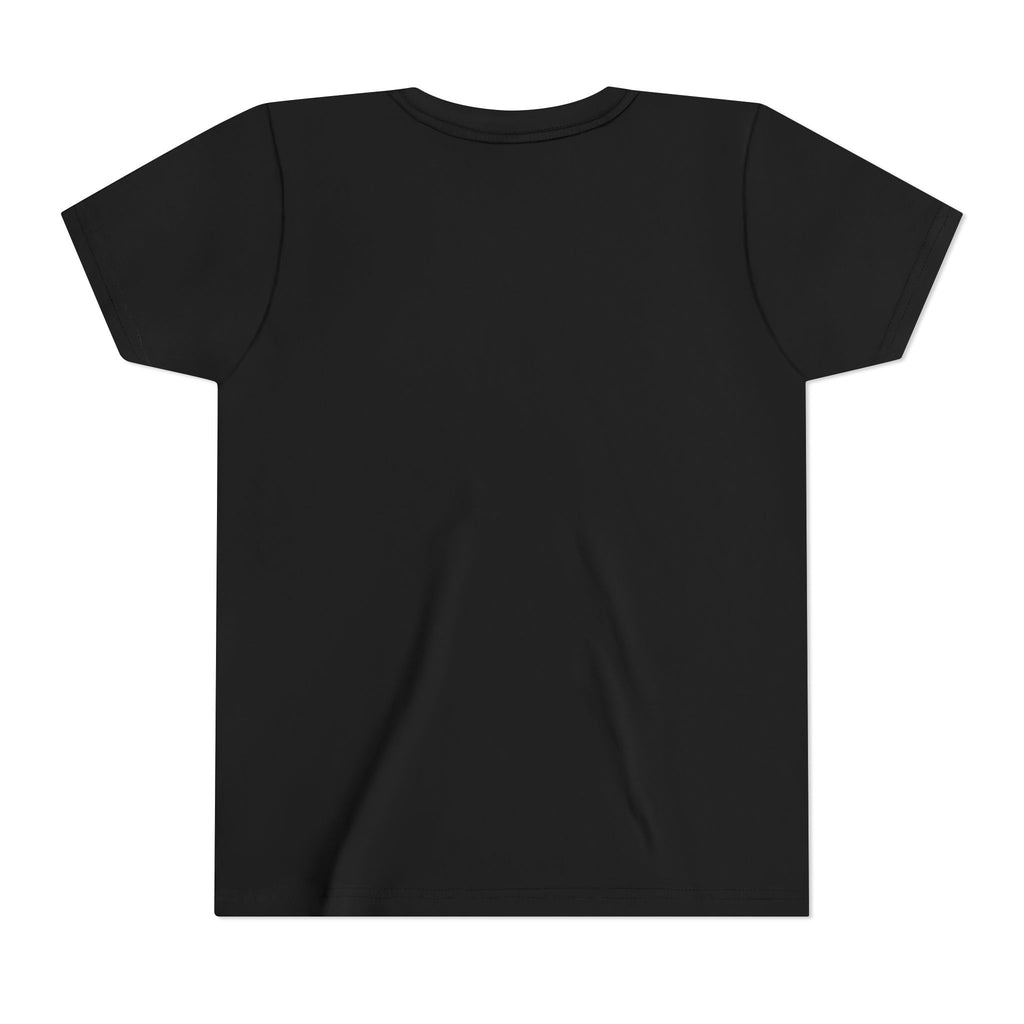 Bucco Bantr Youth Tee — Retro Script Kids T‑Shirt (Black & Gold)